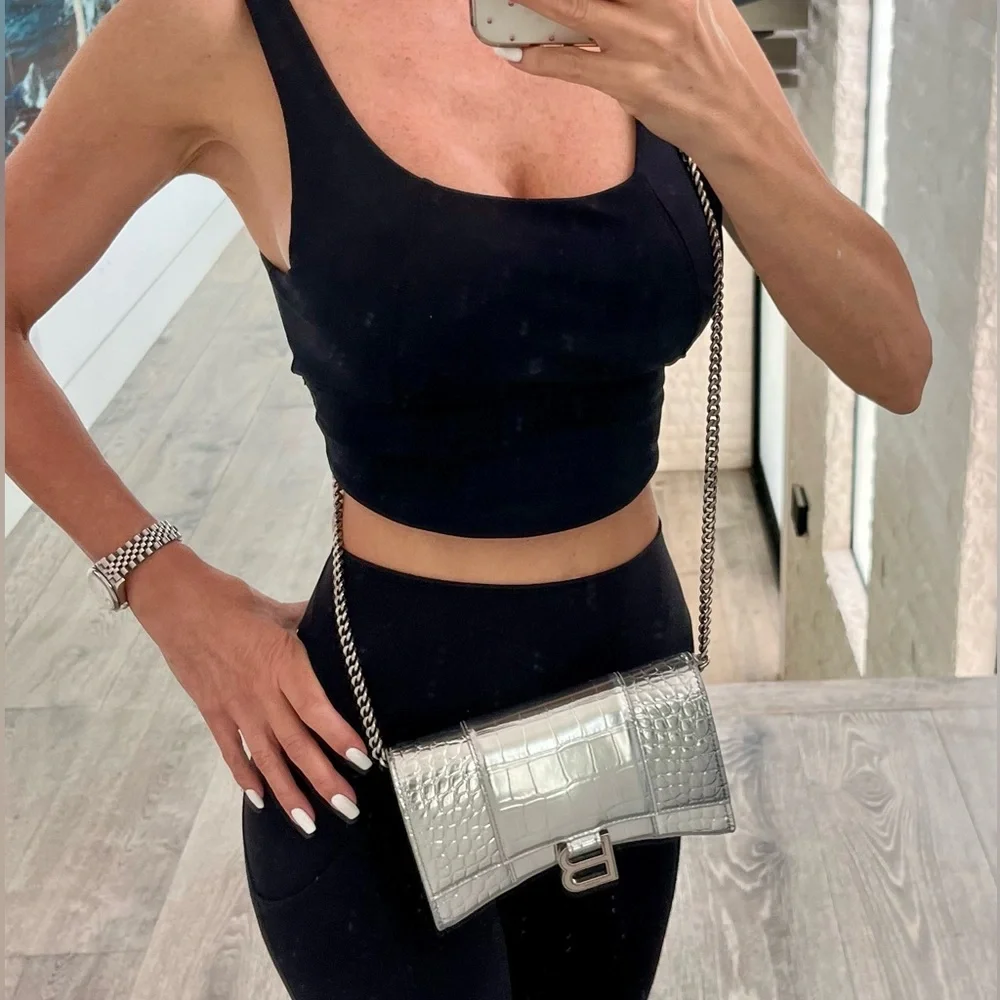 Balenciaga Hourglass Wallet on Chain - New With Tags RRP $1,750 - Picture 12 of 12